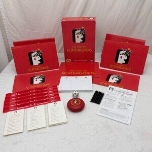 The Game of Scattergories Board Game Parker Brothers Hasbro 1998 100% Complete